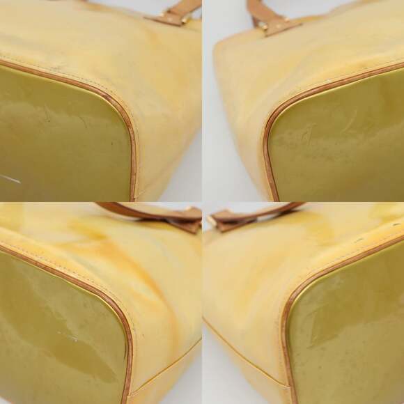 LOUIS VUITTON Monogram Vernis Houston Hand Bag Gris M91053 - Picture 10 of 13